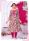 Gulabi Jaipur Vol 7 By Deeptex Cotton Printed Anarkali Kurtis Set 